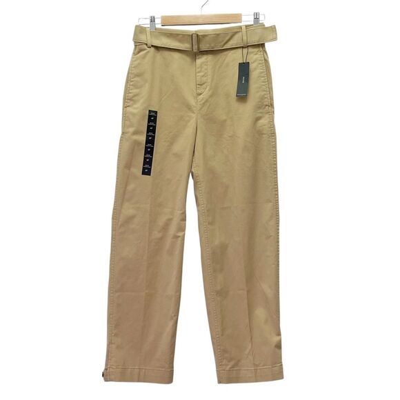 NWT Banana Republic Ultra High-Rise Chino Pants Size 6P New British Khaki Tan - Picture 2 of 12